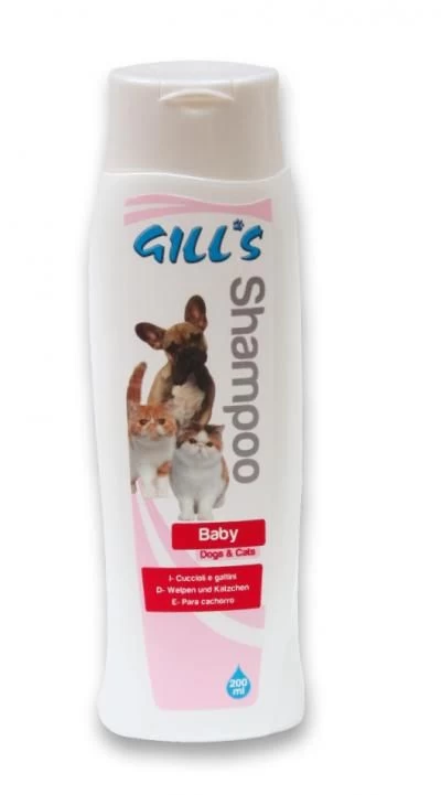 GILL&#039;S BABY šampūnas (šuniukams ir kačiukams) 200ml (6), C3052981