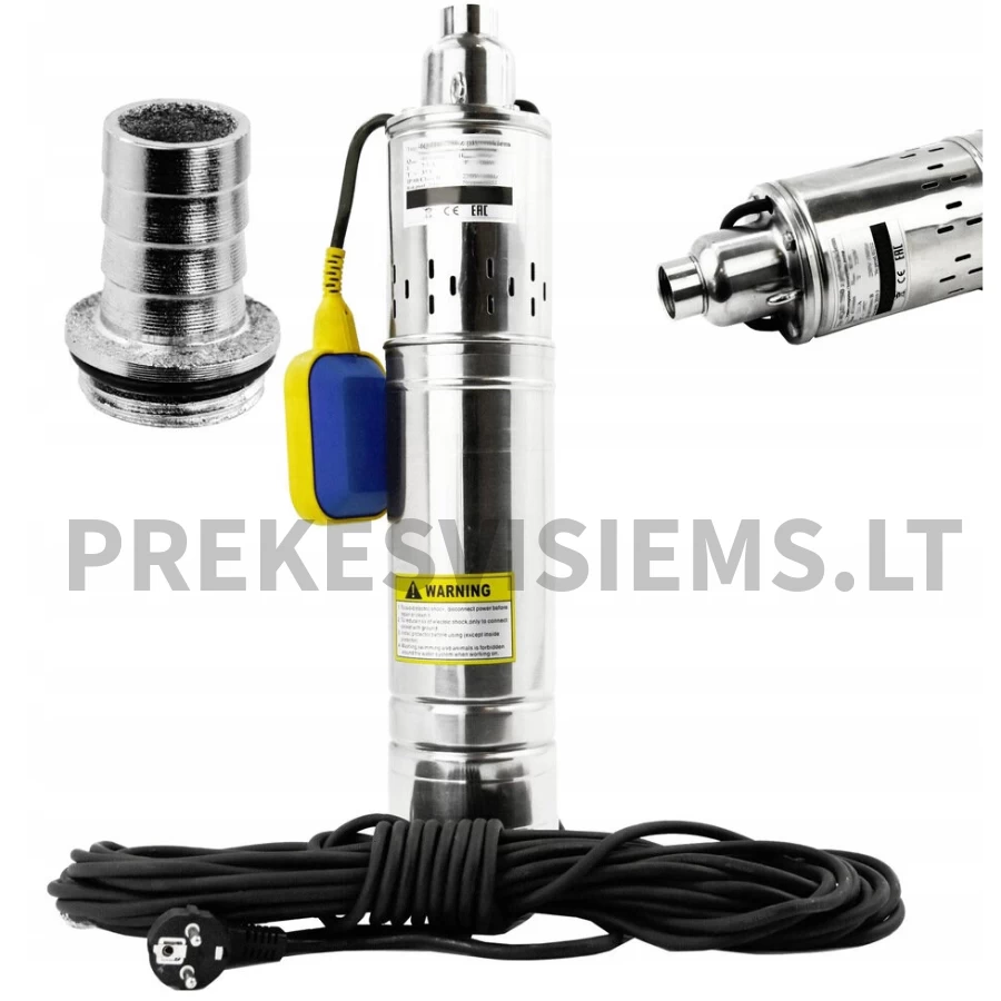 Giluminis vandens siurblys su plūde 2000W Power Polska, PP-1003