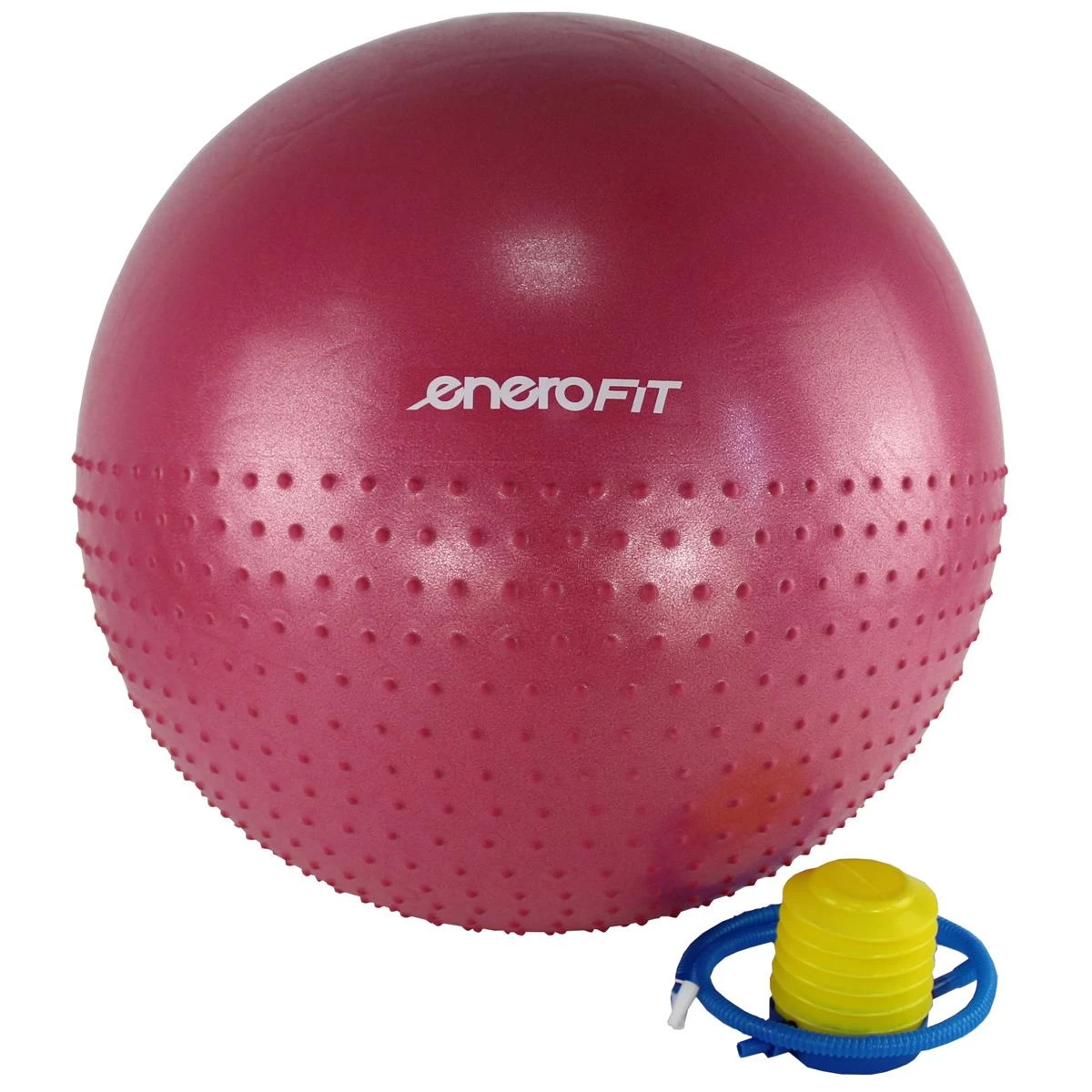 Gimnastikos Kamuolys Su Masažuokliu Half Fit 65cm Enero Fit