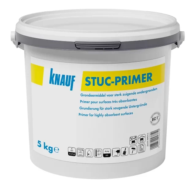 Gipso tinko gruntas KNAUF Stuc Primer, 5kg Gipso tinko gruntas KNAUF Stuc Primer, 5kg