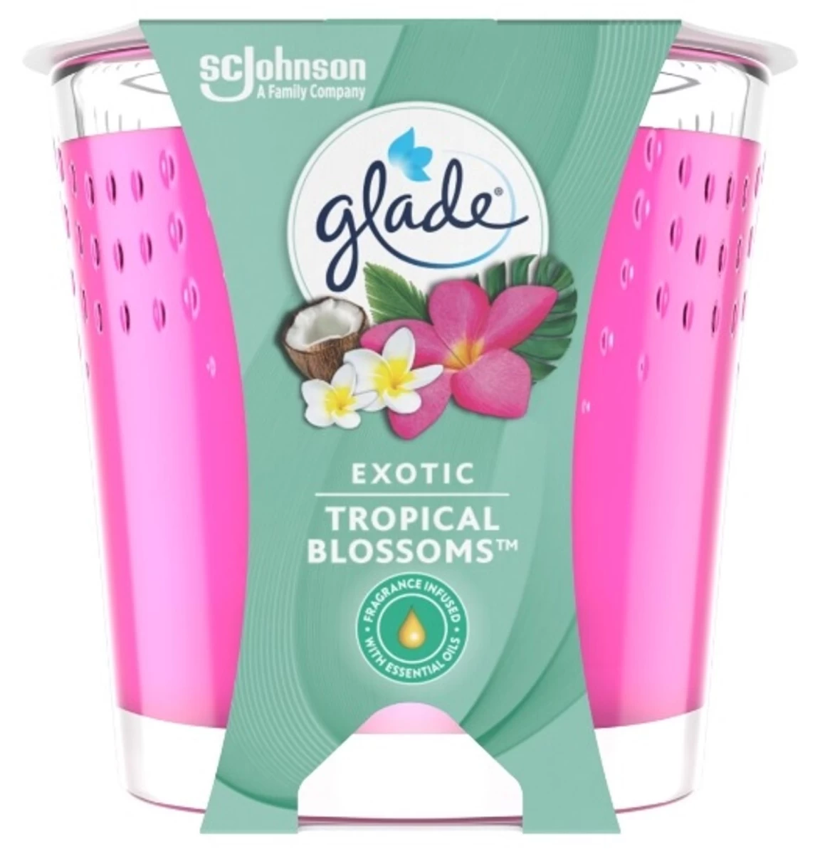 Glade, žvakė exotic Tropical Flowers, 129g (vokietijos Produktai)