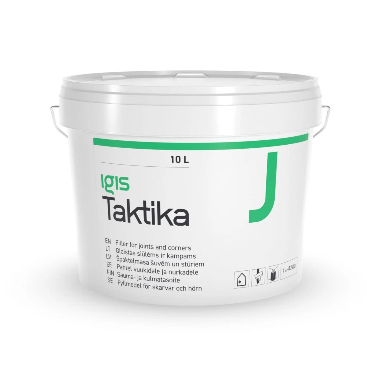 Glaistas siūlėms ir kampams IGIS Taktika J, 10l