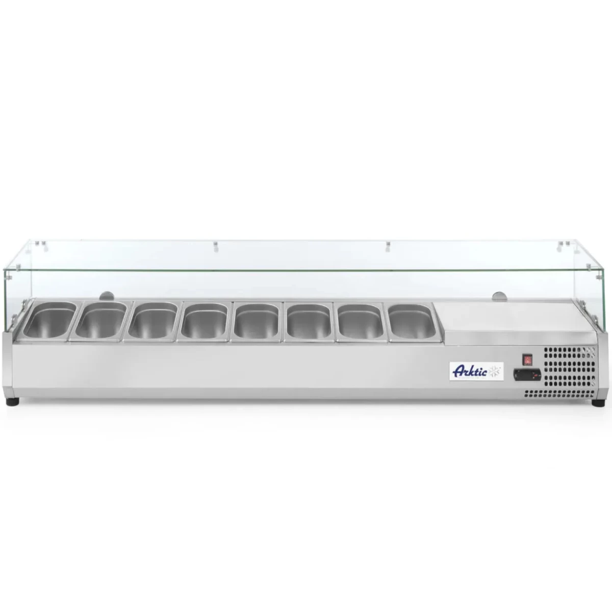 Glazūruota šaldymo Vitrina 8 X Gn 1/4 - Hendi 232927