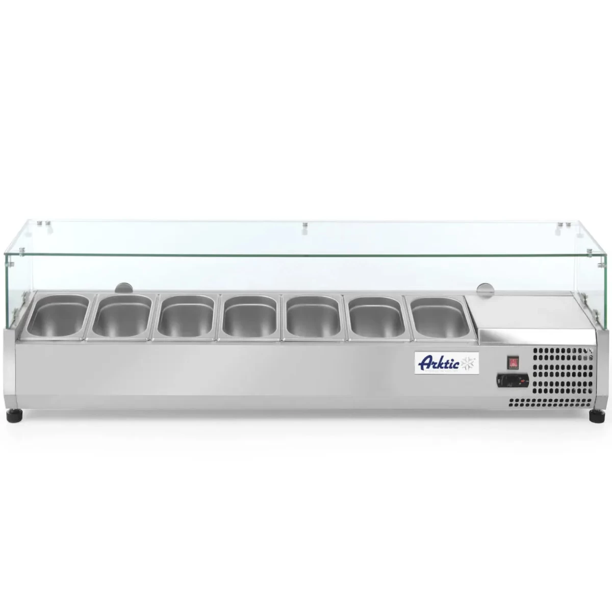 Glazūruota šaldymo Vitrina Su 7 X Gn 1/4 - Hendi 232910