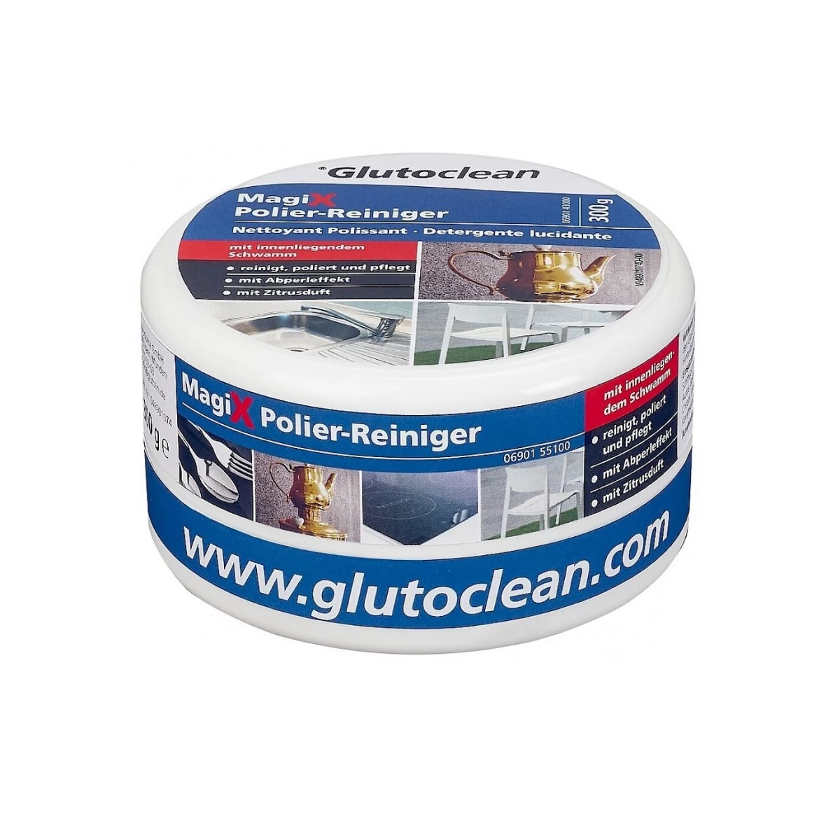 GLUTOCLEAN poliruojantis valiklis MagiX