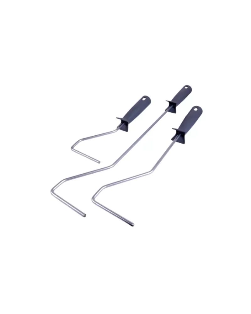 Go Paint MINIBYGEL Dažymo volelio rankena iš 6 mm cinkuoto plieno, 5-10 cm - 27cm - 100mm - 1 Go Paint MINIBYGEL Dažymo volelio rankena iš 6 mm cinkuoto plieno, 5-10 cm - 27cm - 100mm - 1
