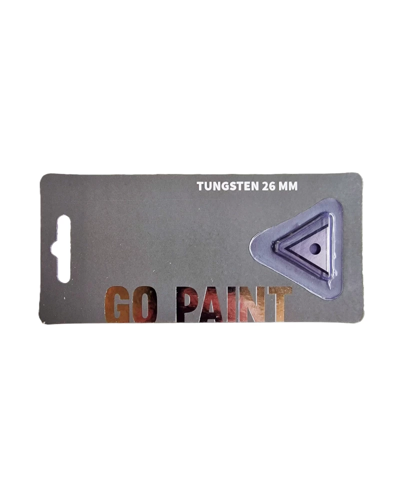 Go Paint, pakaitinis dažų grandiklio peilis, dviašmenis kietmetalio peilis - 26mm - 1