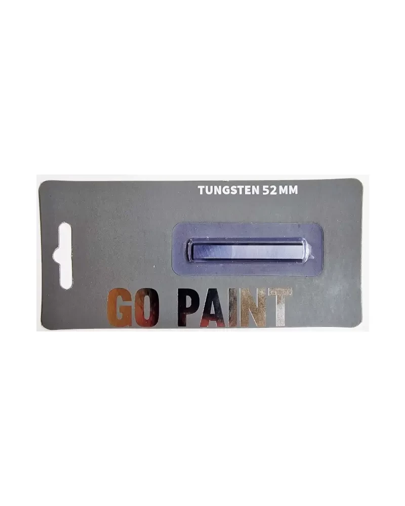 Go Paint, pakaitinis dažų grandiklio peilis, dviašmenis kietmetalio peilis - 52mm - 1