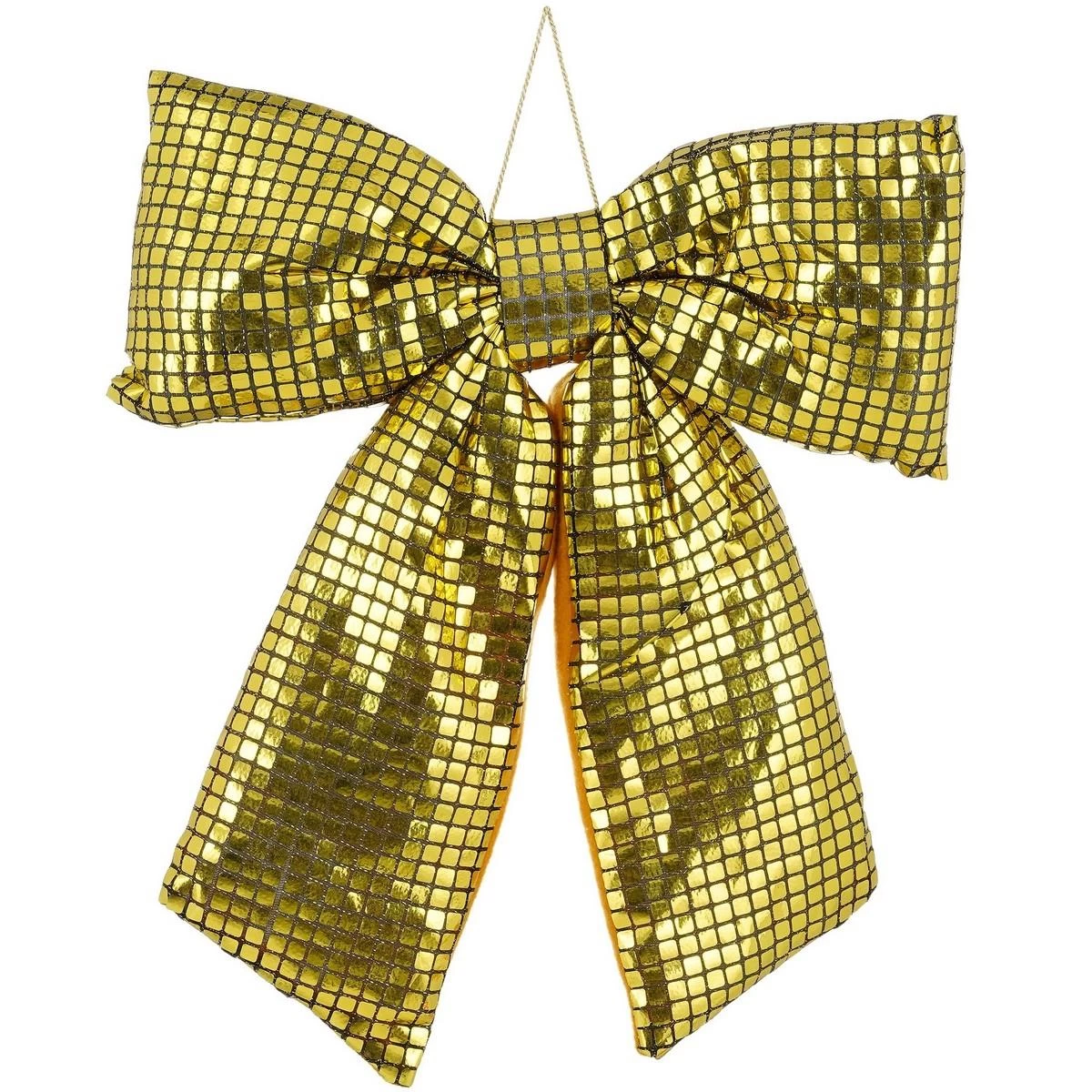 Gold Decorative Cocodil 39x50cm Mica