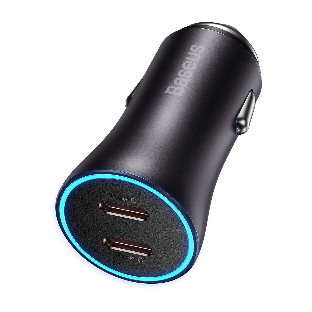 golden Contactor Pro 2xusb-c 40w Pilkos Spalvos Automobilinis įkroviklis