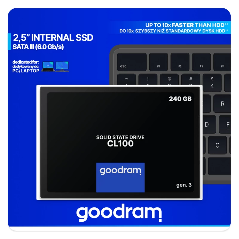 Goodram Ssdpr-cl100-240-g3 (2,5″ /240 Gb )