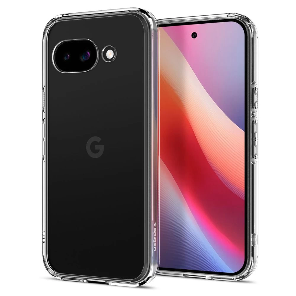 google Pixel 9a Ultra Hybrid Dėklas - Skaidrus