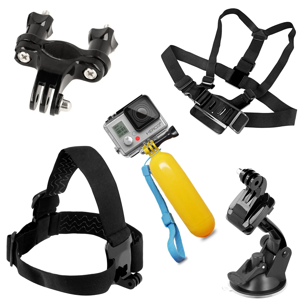 Gopro Sjcam Sporto Kamerų Priedai - 9-in-1 Kit