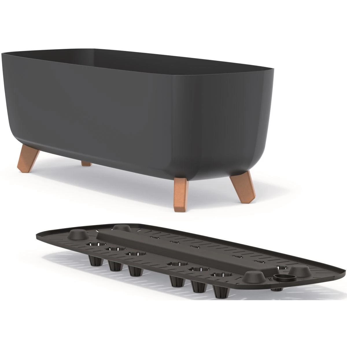 Gracia Case Pond 39x19,5cm Anthracite