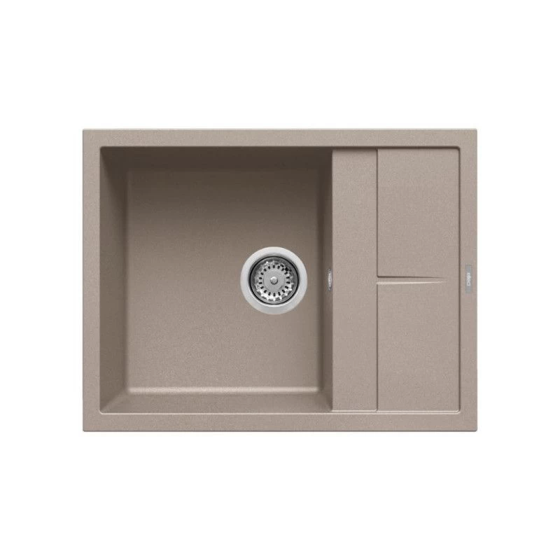 Granitinė plautuvė UNICO 125 65X50 ruda 43 J016202