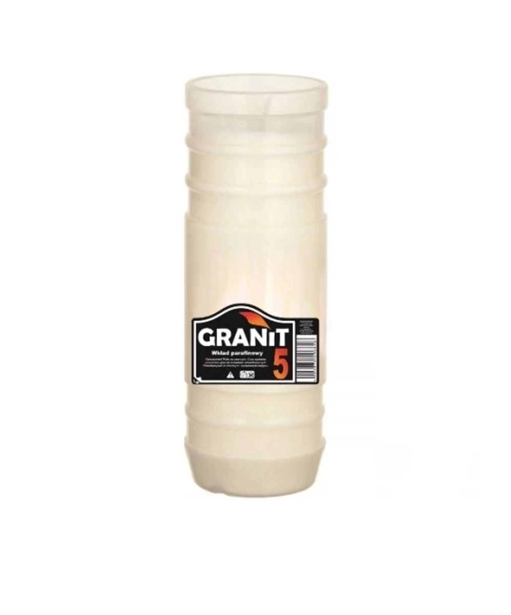 Granito, 5d žvakių įdėklas.