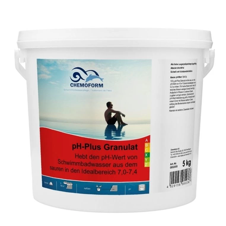 Granulės PH plus Chemoform AG, 5 kg