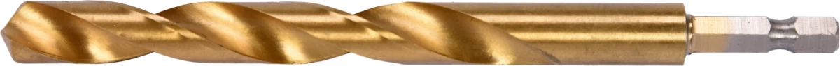 Grąžtas metalui su Hex 6.3 mm (1/4) galu HSS-TiN | 11.0 mm (YT-44773)