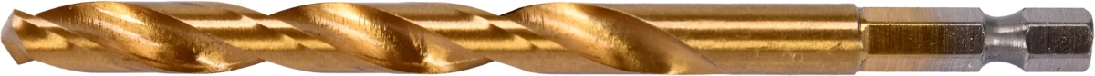 Grąžtas metalui su Hex 6.3 mm (1/4) galu HSS-TiN | 8.0 mm (YT-44768)