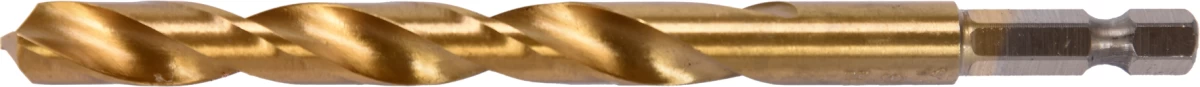 Grąžtas metalui su Hex 6.3 mm (1/4) galu HSS-TiN | 9.0 mm (YT-44770)