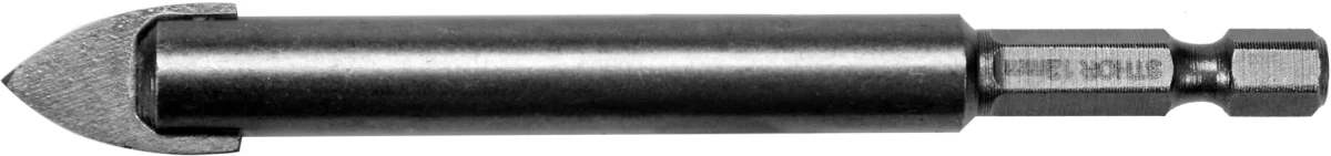 Grąžtas stiklui ir keramikai | 6.3 mm (1/4) galu | 12 mm (21706)
