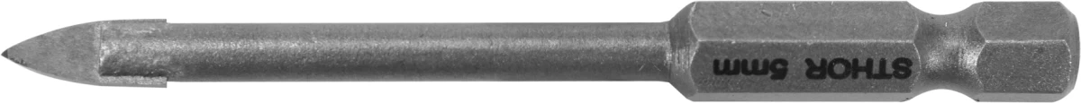 Grąžtas stiklui ir keramikai | 6.3 mm (1/4) galu | 5 mm (21702)