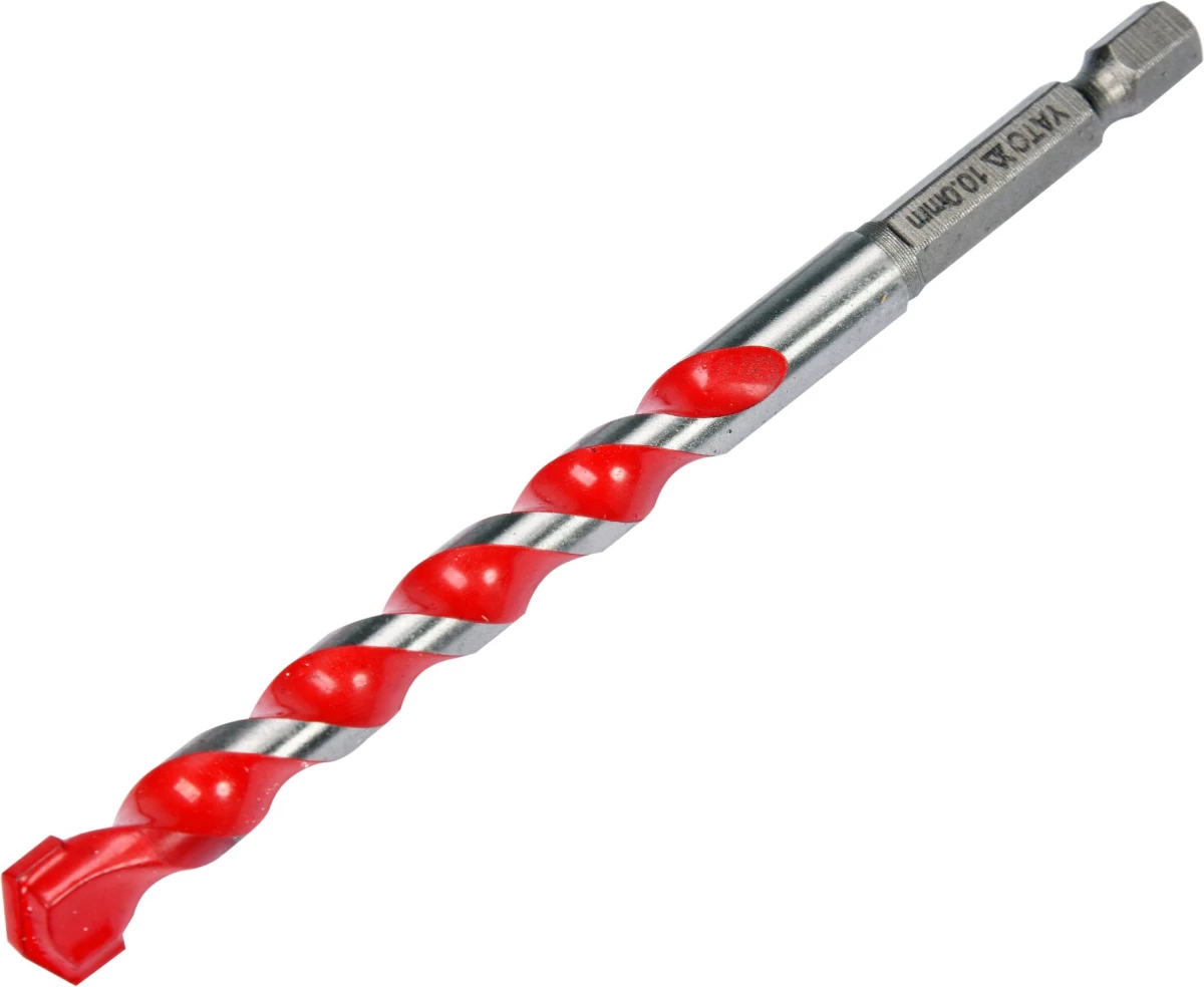 Grąžtas universalus su Hex 6.3 mm (1/4) galu | 10.0 mm (YT-44786)