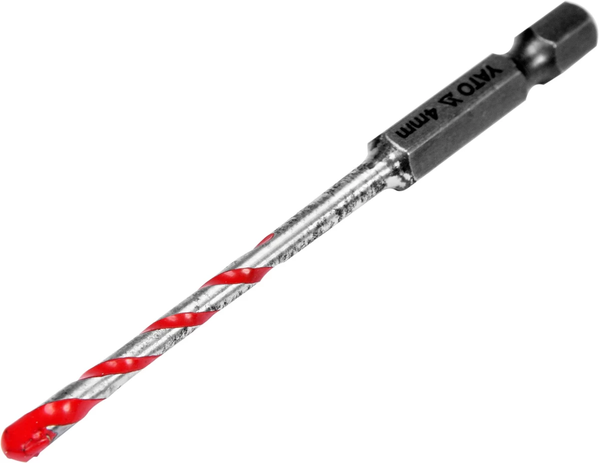 Grąžtas universalus su Hex 6.3 mm (1/4) galu | 4.0 mm (YT-44781)