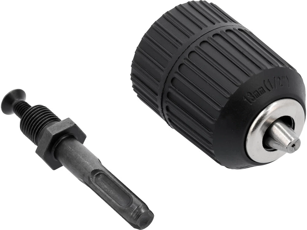 Grąžto griebtuvas be rakto | su SDS adapteriu | 1,5-13 mm | 1/2-20UNF (YT-820305)