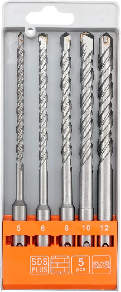 Grąžtų rinkinys SDS-PLUS | S4 / 5-12 mm | 5 vnt. (23988)