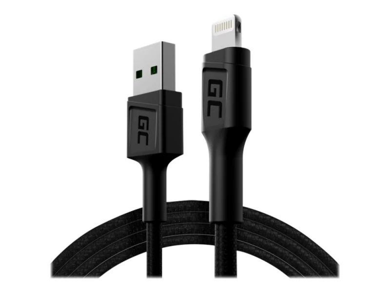 Green Cell Lightning Usb Kabelis 1.2