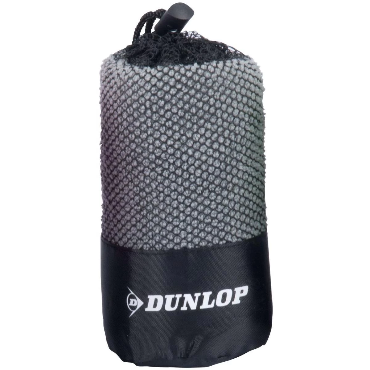 Greitai Džiūstantis Rankšluostis Su Sportiniu Laikymo Maišeliu 80x40cm Dunlop Pilkas