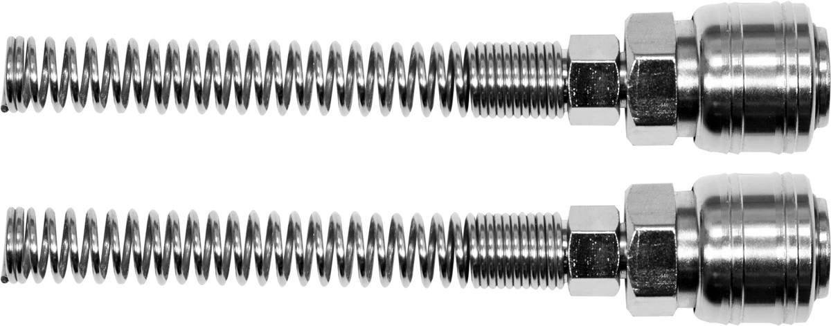 Greitos jungtys žarnai (lizdai) su spyruoklėmis 5x8 mm, 2 vnt. (YT-24100)
