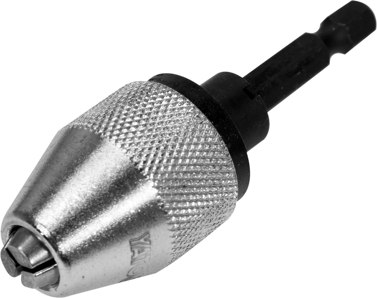 Griebtuvas grąžtams | 0.5-6.5 mm | su 1/4 (6.3mm) antgaliu (YT-04645)