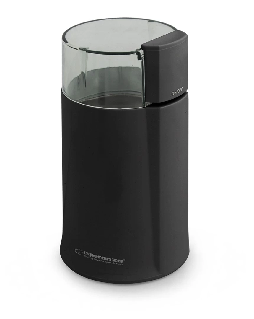 Grinder for coffee Esperanza Espresso EKC001K (160W; impact; black color)