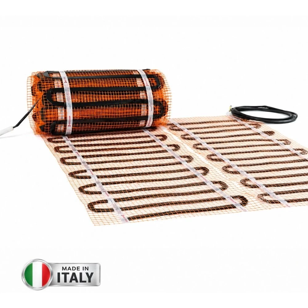 Grindinio šildymo tinklelis Warmset BLACK,255W, 3 m²