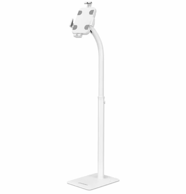 Grindinis Stovas ipad Ir Planšetiniams Kompiuteriams 9,7-10,1 Colių Su Rėmeliu Ir Užraktu 406345 Grindinis Stovas ipad Ir Planšetiniams Kompiuteriams 9,7-10,1 Colių Su Rėmeliu Ir Užraktu 406345
