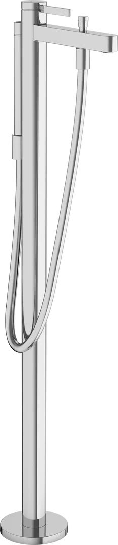 Grindinis vonios maišytuvas su rankiniu dušu Hansgrohe Finoris, chromo, 76445000 Grindinis vonios maišytuvas su rankiniu dušu Hansgrohe Finoris, chromo, 76445000