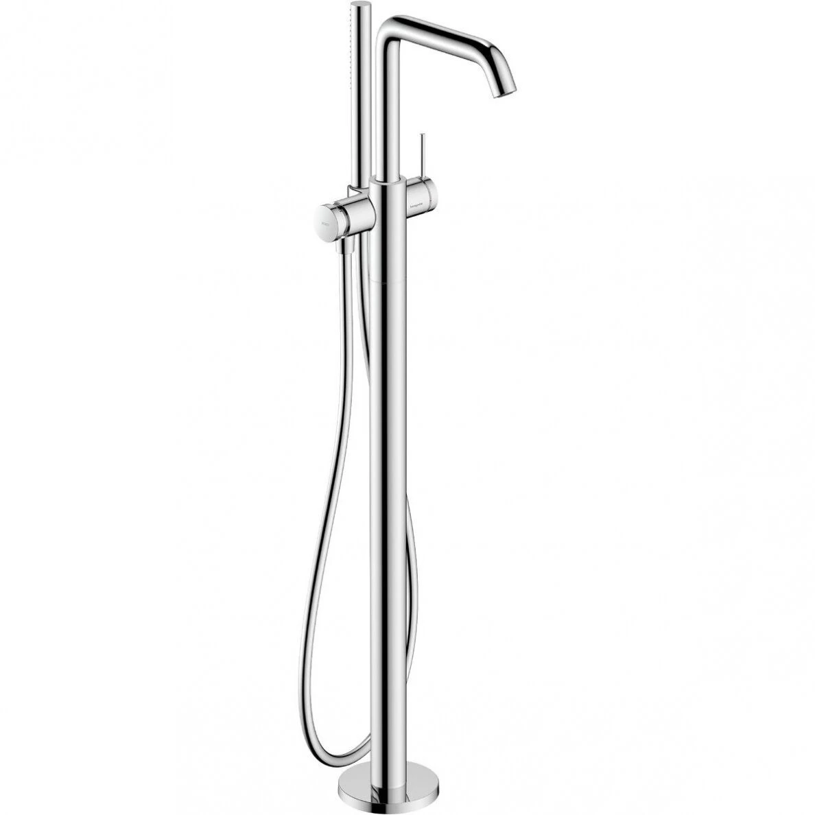 Grindinis vonios maišytuvas su rankiniu dušu Hansgrohe Tecturis S, chromo, 73440000