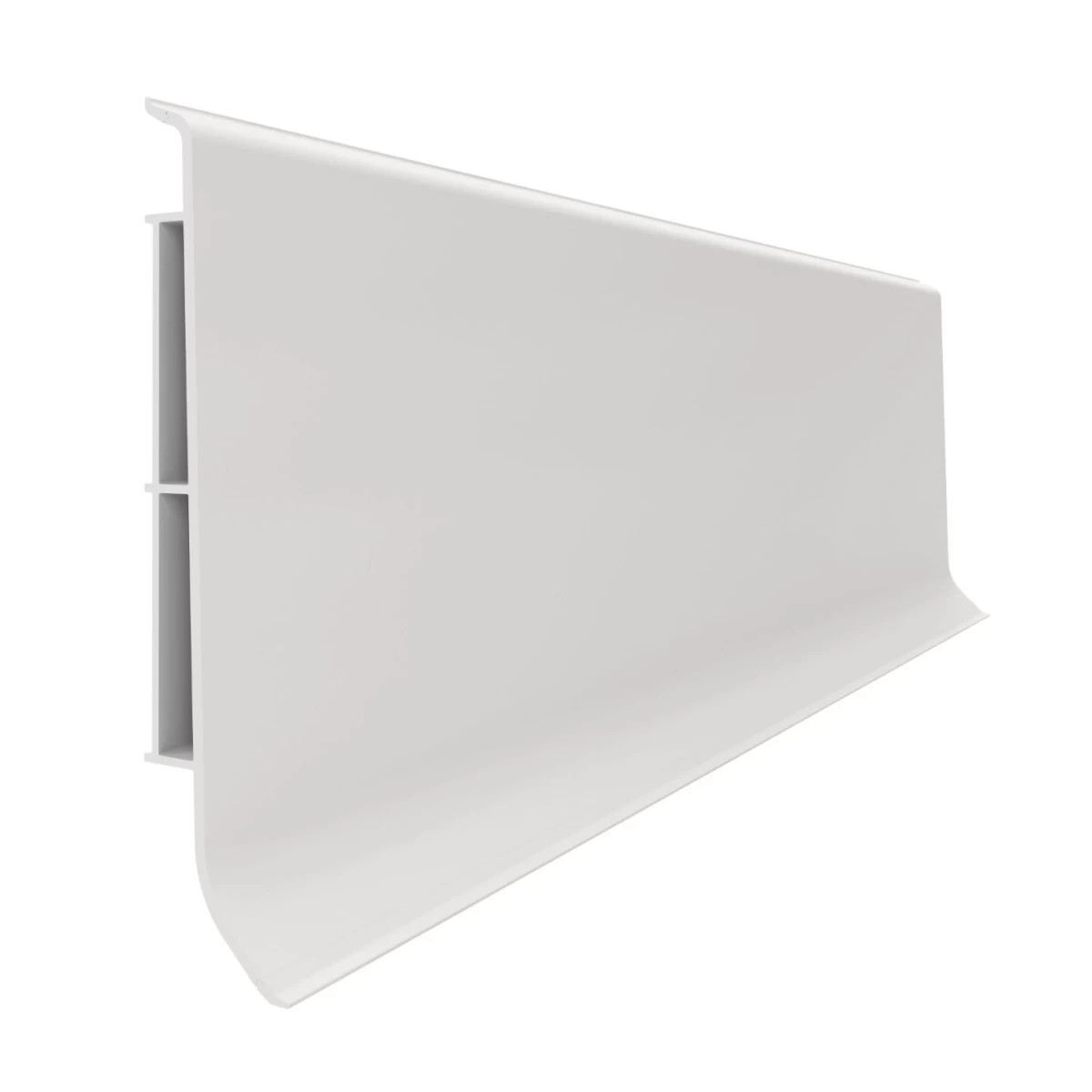 Grindjuostė PVC LINELA, 200 x 8 x 1,6 cm, šviesiai pilka sp. (413)