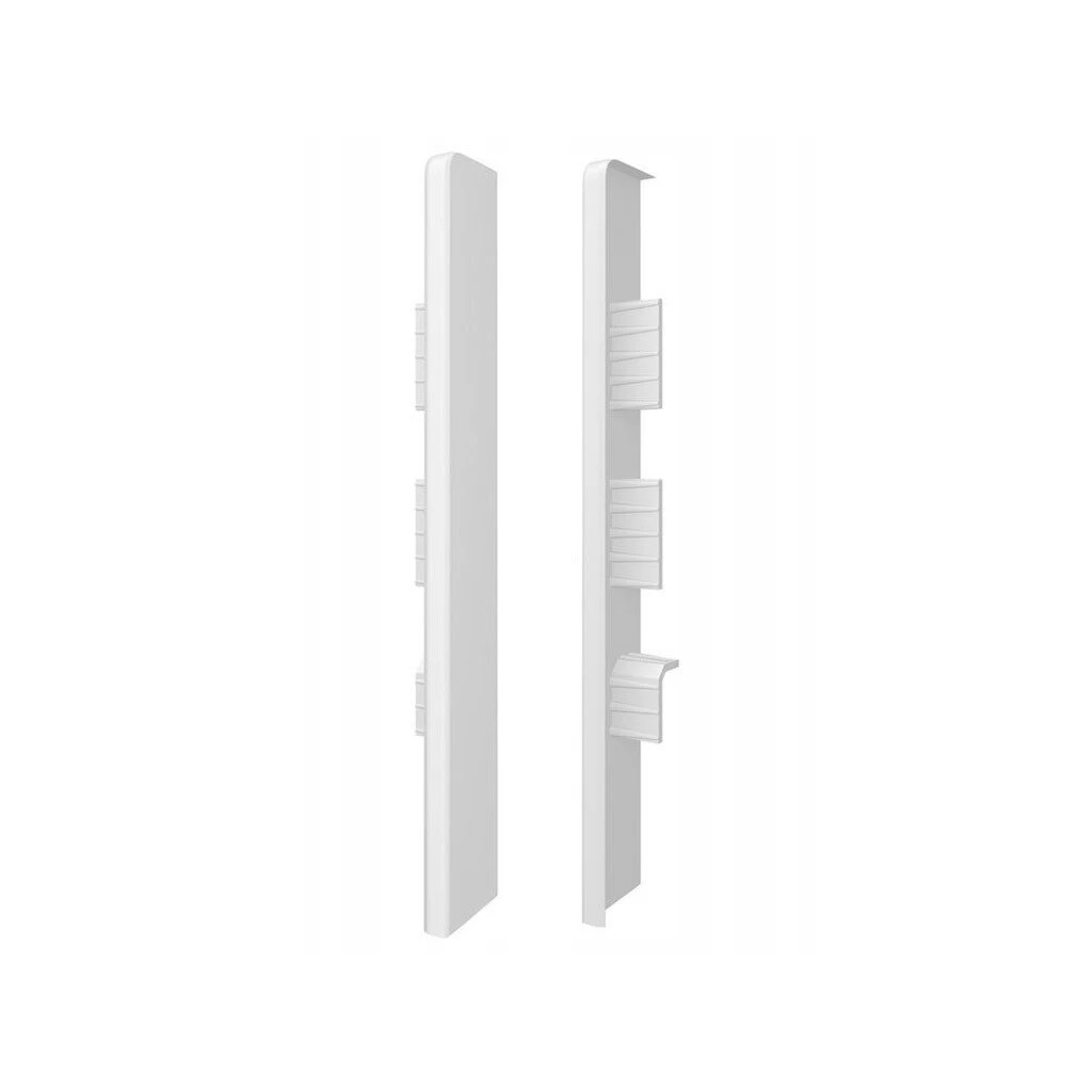 Grindjuostės užbaigimai PVC VOX Espumo, 2vnt balta sp. (401)