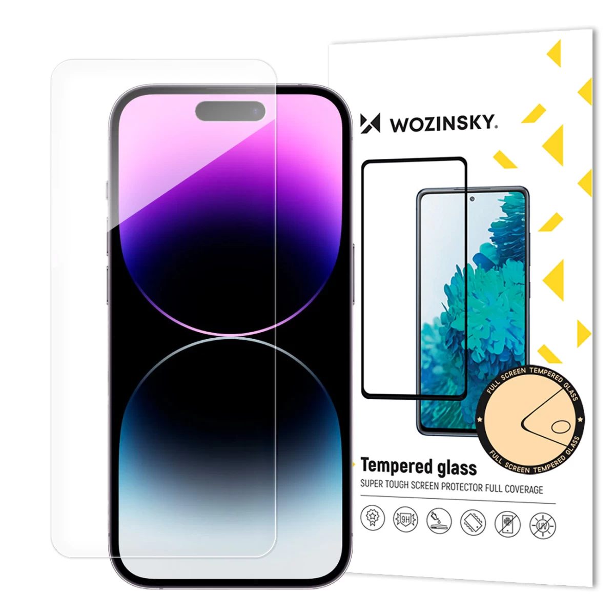 Grūdintas Apsauginis Stiklas iphone 15 Plus Ekranui