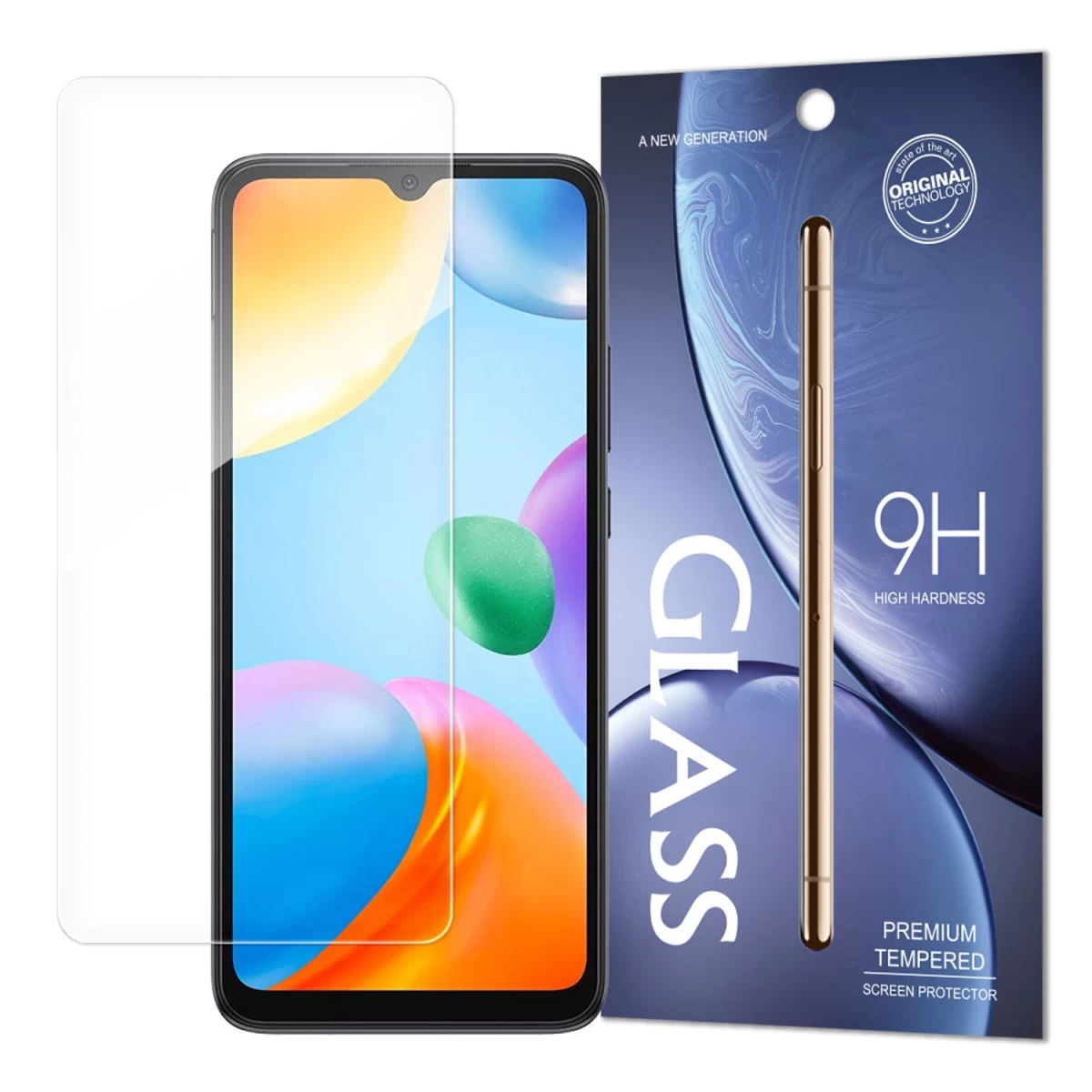 Grūdintas Stiklas 9h Grūdintas Stiklas Xiaomi Redmi 10c (pakuotė - Vokas)