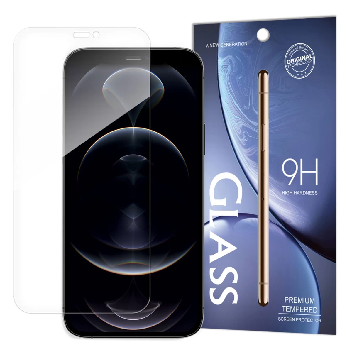 Grūdintas Stiklas 9h Iphone 14 Plus / 13 Pro Max (pakuotė - Vokas)