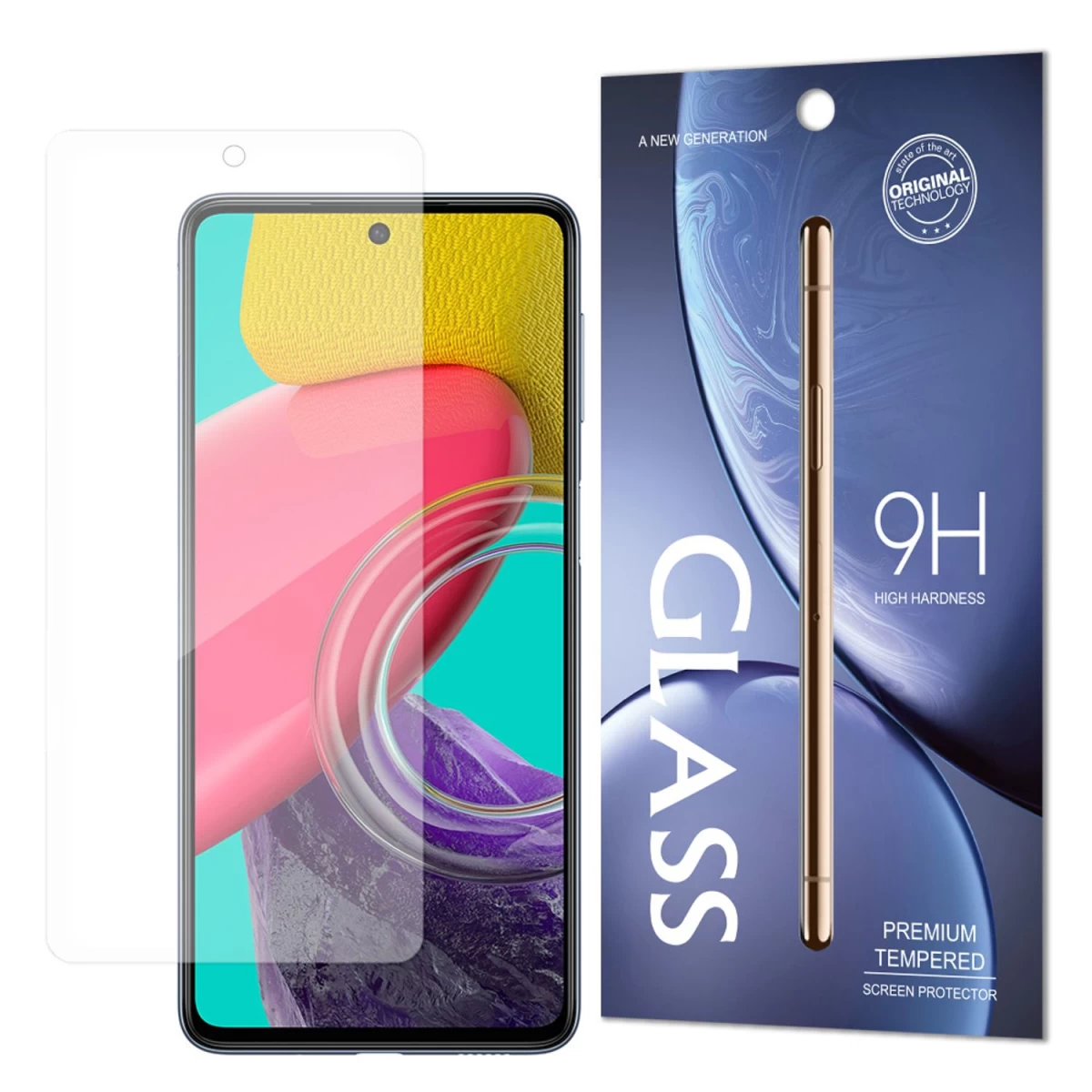 Grūdintas Stiklas 9h Samsung Galaxy M53 5g (pakuotė - Vokas)