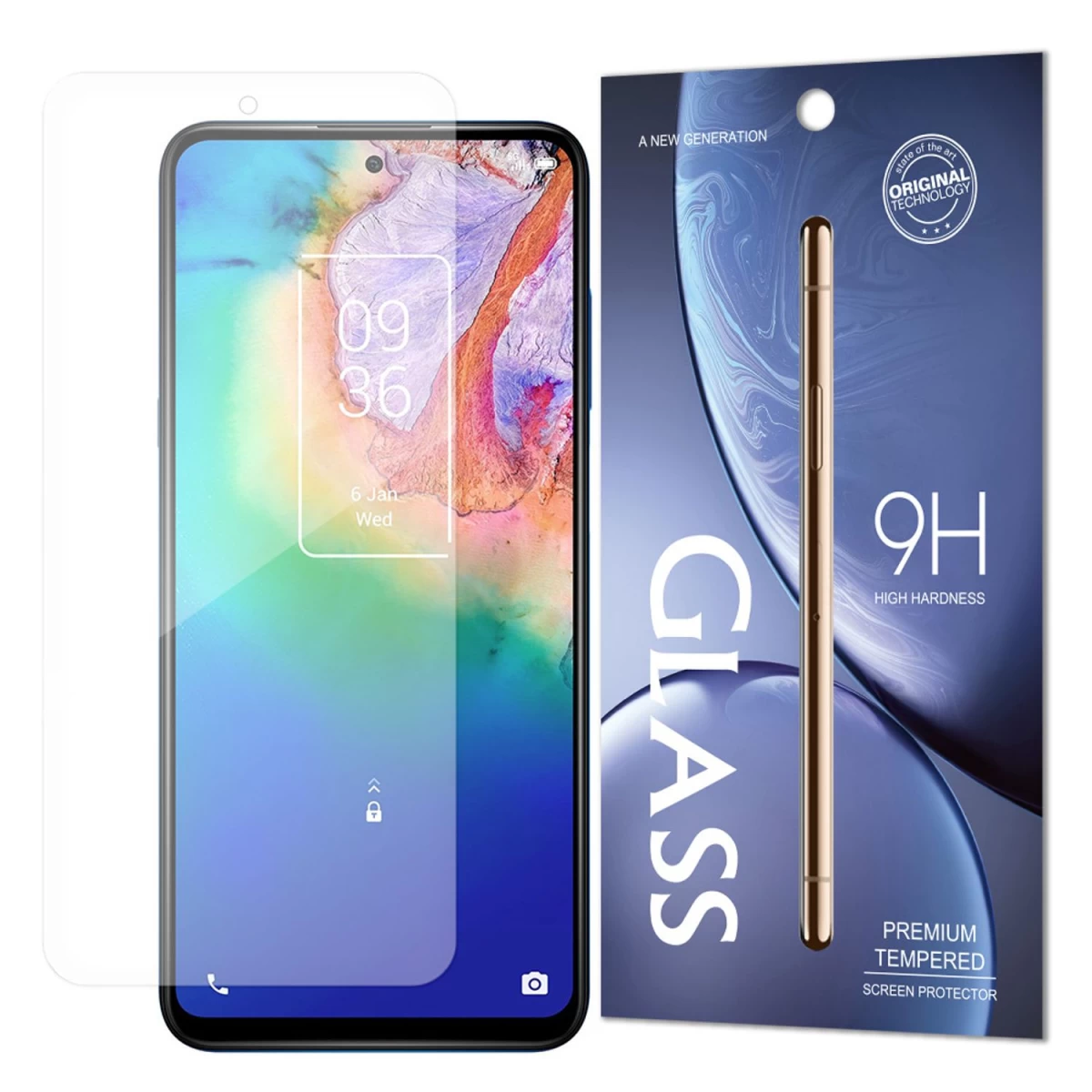 Grūdintas Stiklas 9h Tcl 20 5g (pakuotė - Vokas)