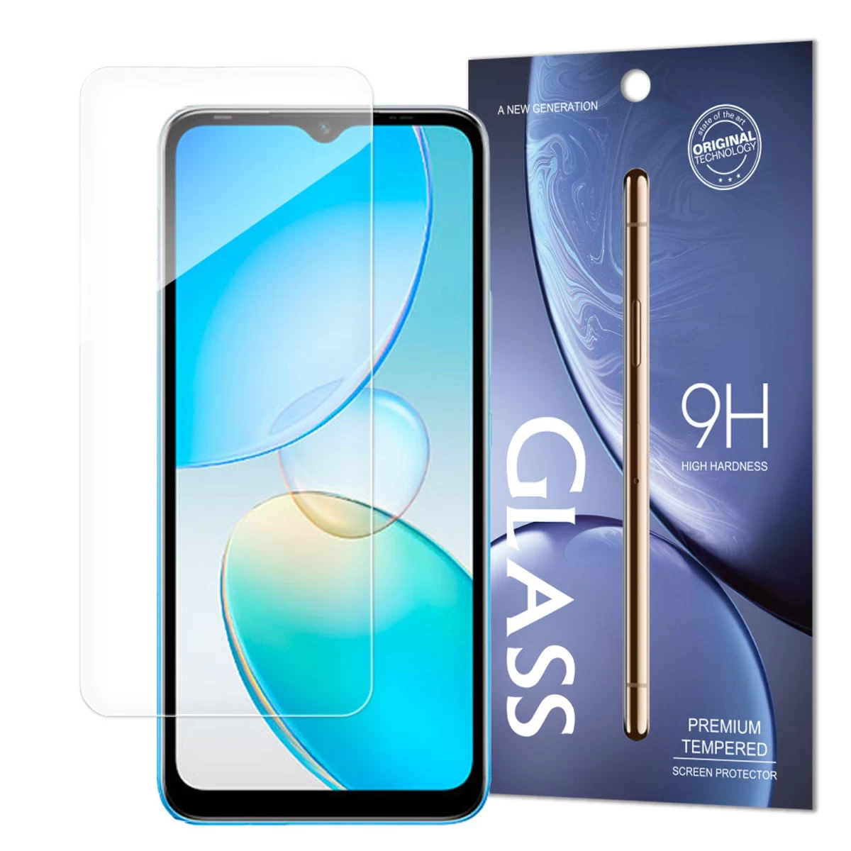Grūdintas Stiklas infinix Hot 12i 9h Kietumo (pakuotė - Vokas)
