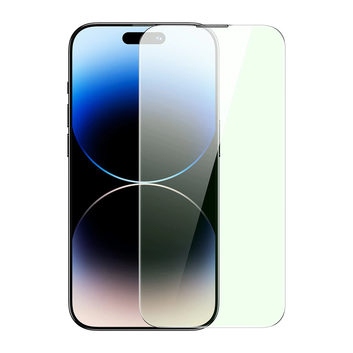 Grūdintas Stiklas iphone 14 Pro Max Visam Ekranui 0,3 Mm Anti Blue Light