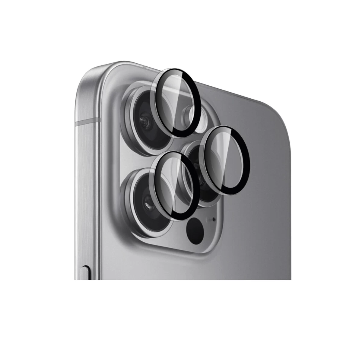 Grūdintas Stiklas iphone 16 Pro / iphone 16 Pro Max Atskiram Fotoaparato Lęšiui