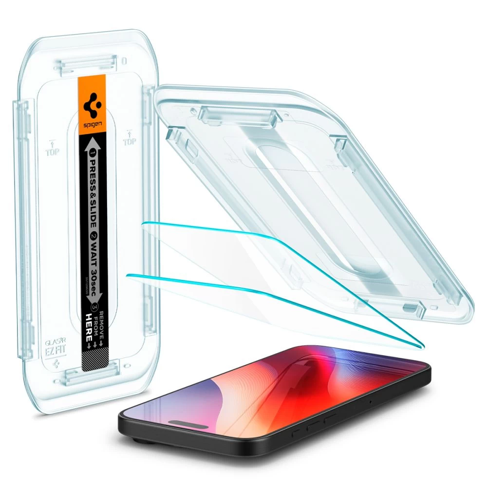 Grūdintas Stiklas, Skirtas iphone 16 Pro Glas.tr Ez Fit - 2 Vnt.